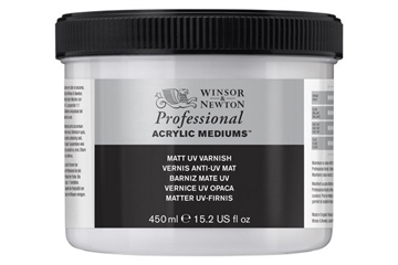 Winsor & Newton Mat UV Varnish 450ml